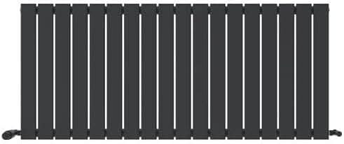 iBathUK Apex Horizontal Single Panel Slim Flat Radiator, Designer Radiator, Modern Radiators