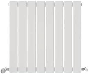 iBathUK Apex Horizontal Single Panel Slim Flat Radiator, Designer Radiator, Modern Radiators