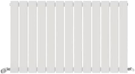 iBathUK Apex Horizontal Single Panel Slim Flat Radiator, Designer Radiator, Modern Radiators