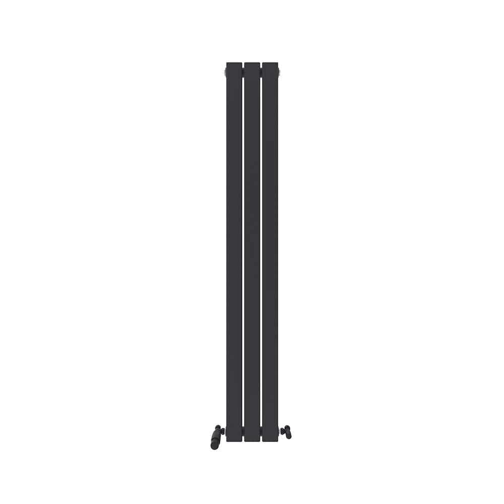 iBathUK Apex Vertical Single Panel Slim Flat Radiator, Designer Radiator, Vertical Radiators