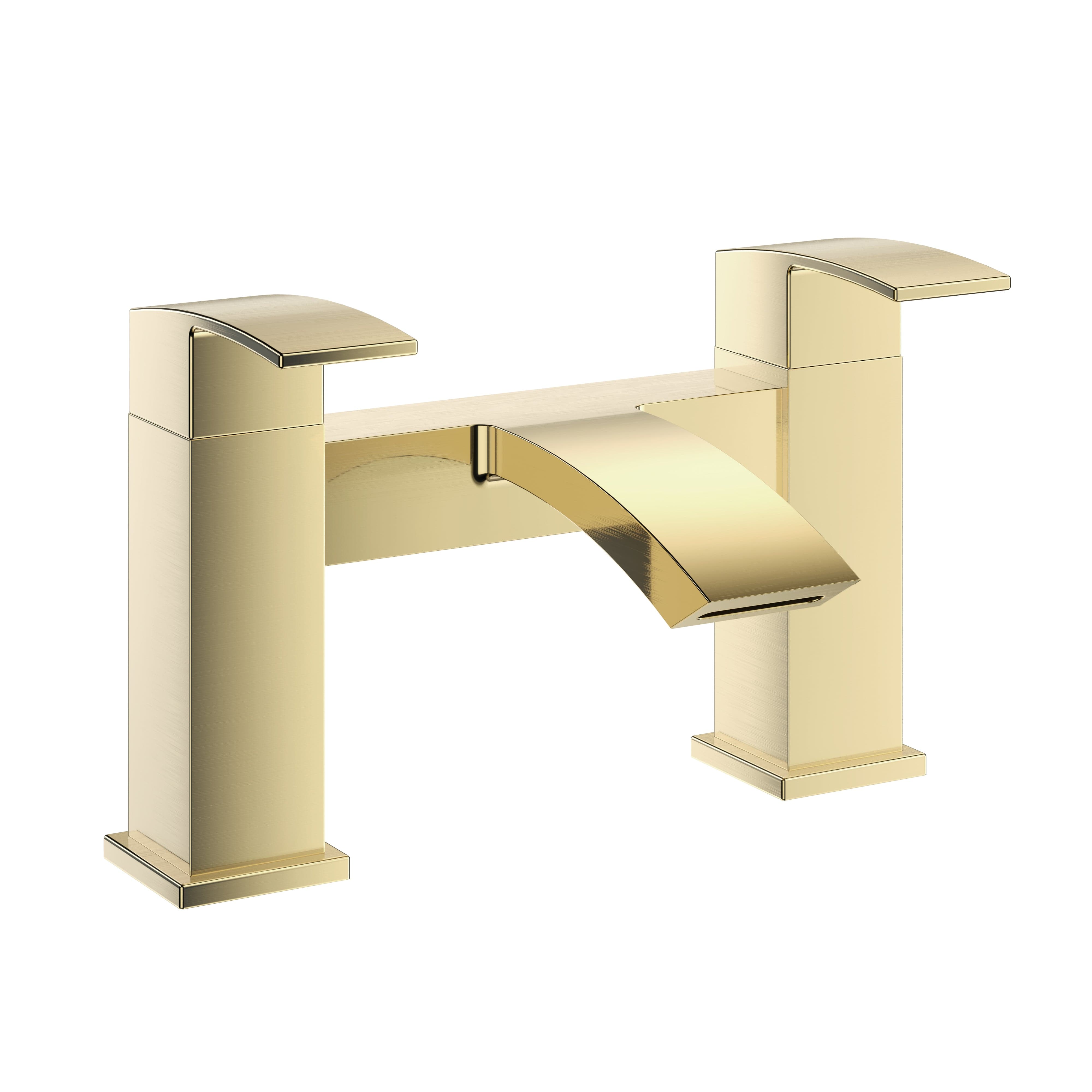 Trace Bath Filler Mixer Tap - Brushed Brass