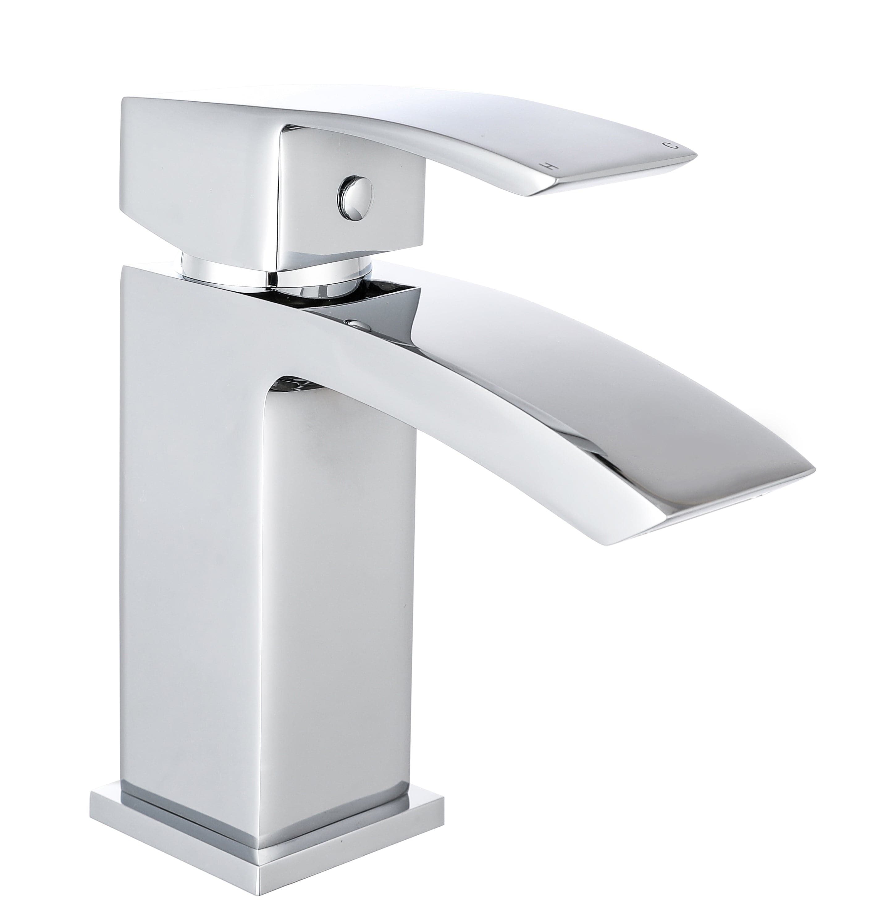 Trace Mono Basin Mixer Tap with Waste - Chrome, sleek design for modern bathrooms. Buy now for quality fittings." Trending UK keywords: chrome basin mixer, bathroom taps, modern design.