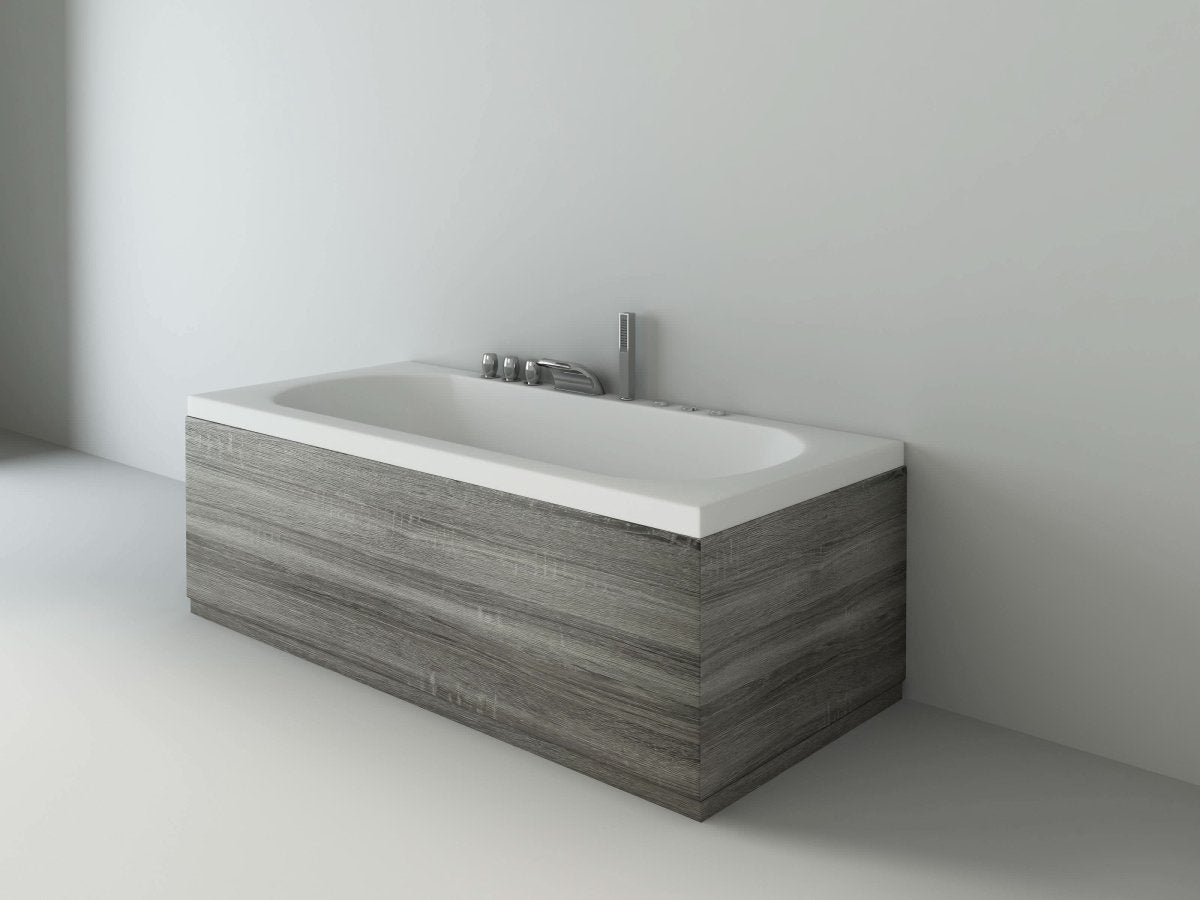 MDF - 1700 Front Bath Panel 2 pc Avola Grey