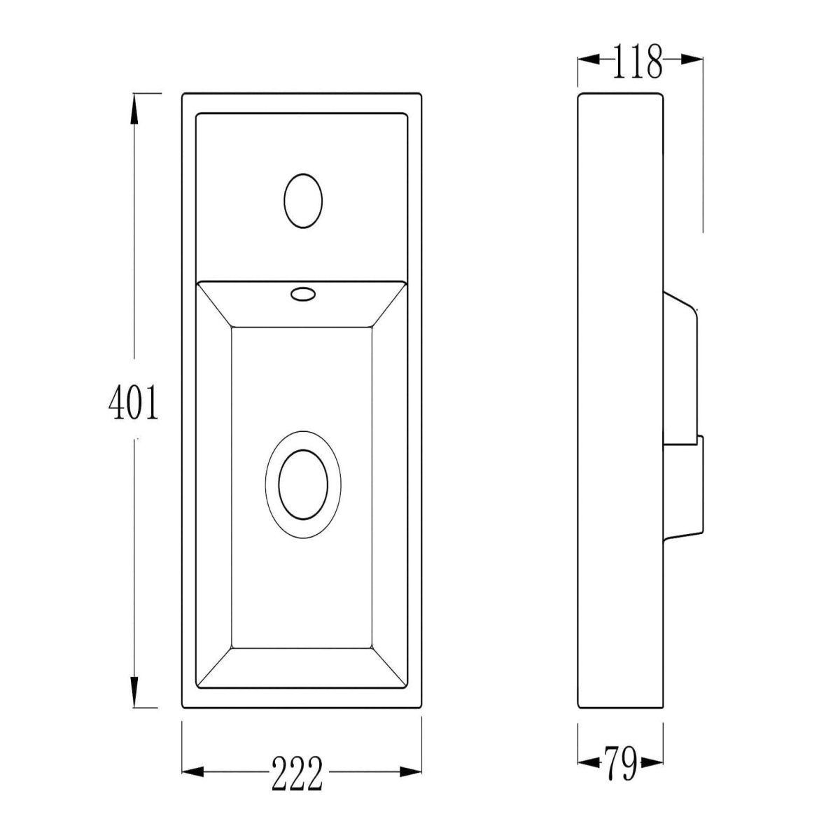 Mini Modern Bathroom Suite - Gloss White