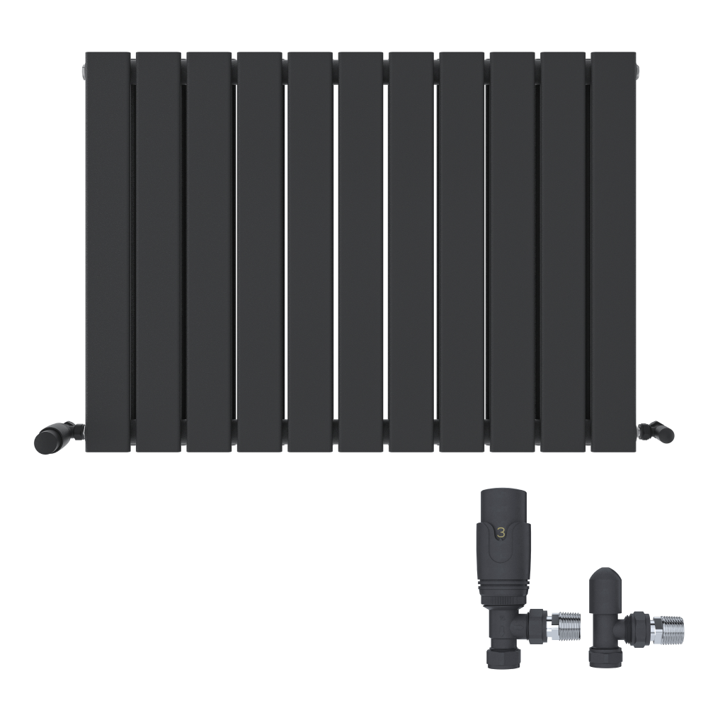 iBathUK Apex Horizontal Radiators, Double Slim Flat Panel Radiator, Designer Radiators, Double Panel Radiators