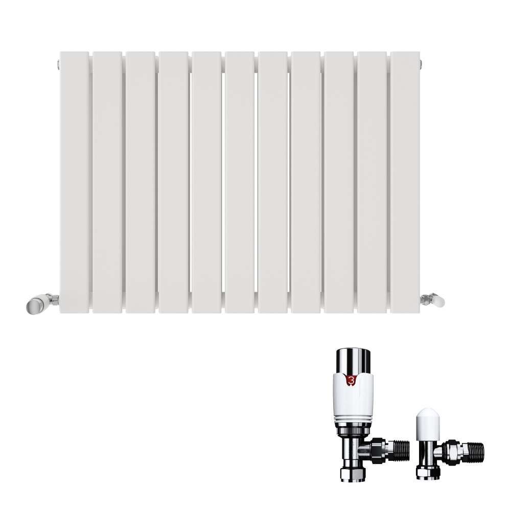 iBathUK Apex Horizontal Radiators, Double Slim Flat Panel Radiator, Designer Radiators, Double Panel Radiators