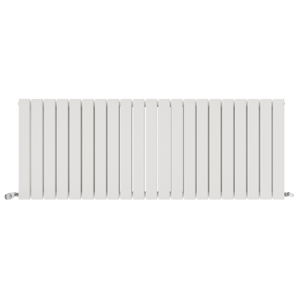 iBathUK Apex Horizontal Double Panel Slim Flat Radiator, Designer Radiator, UK Radiators, Slim Radiators