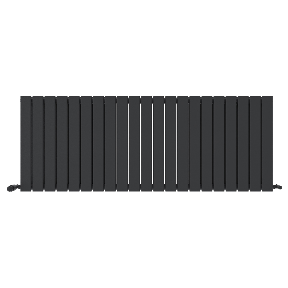 iBathUK Apex Horizontal Double Panel Slim Flat Radiator, Designer Radiator, UK Radiators, Slim Radiators