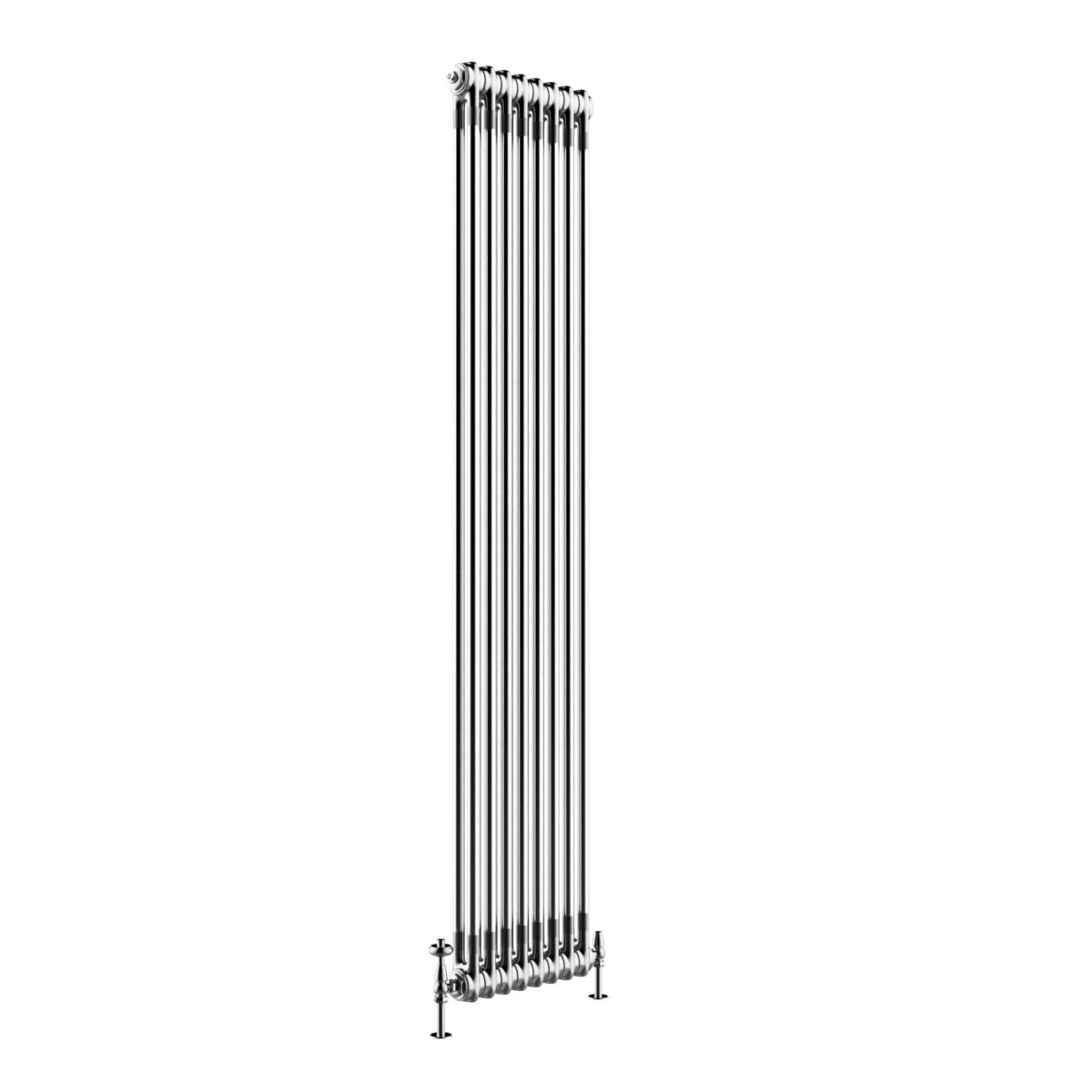 Helena MKII Column Vertical Radiator - Raw Metal