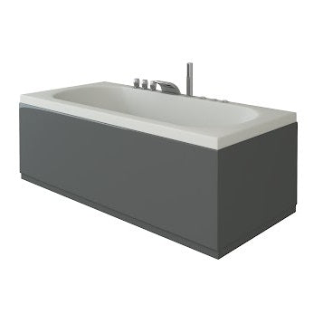 Acubase Waterproof End Bath Panel - Anthracite