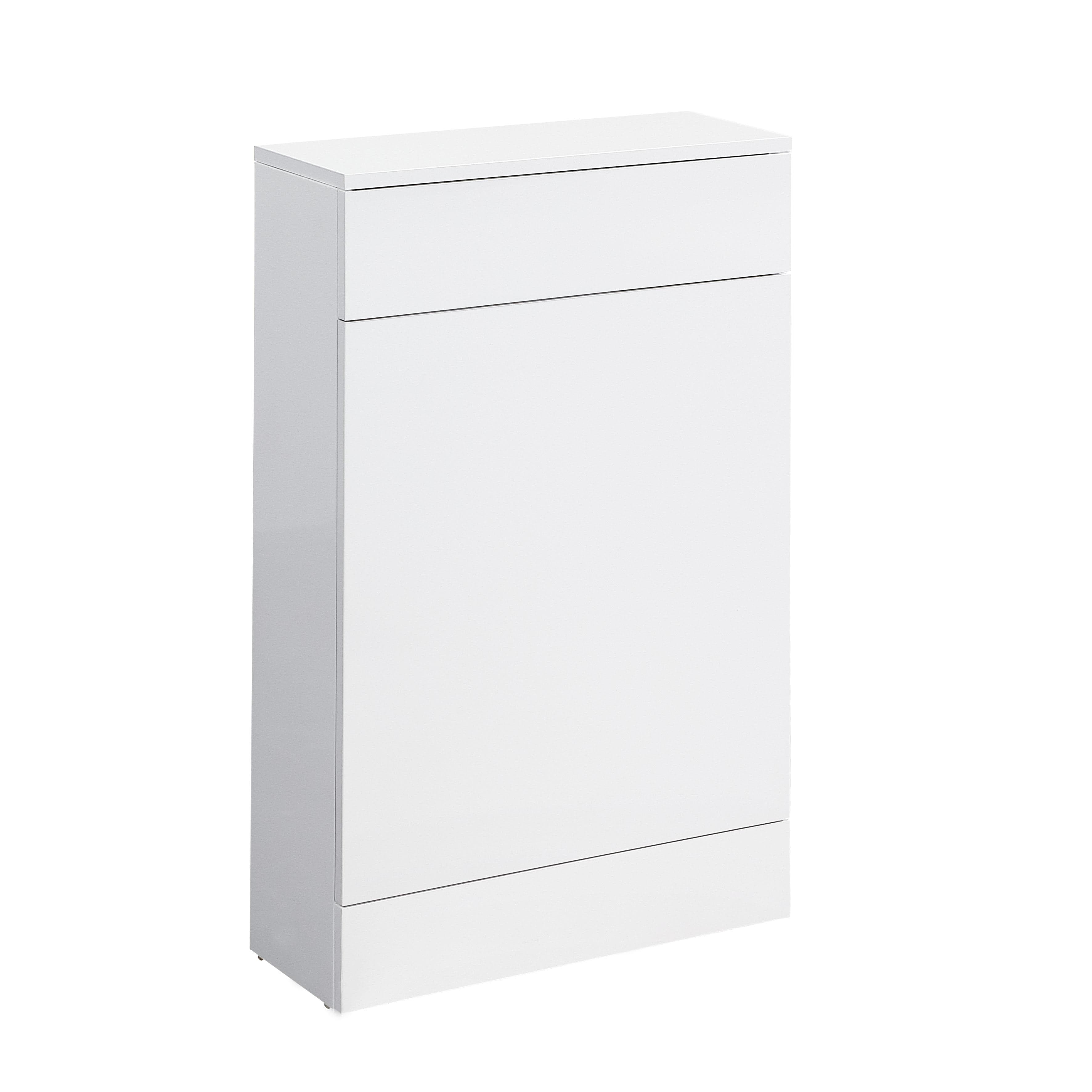 IBathUk Gloss White Back To Wall Concealed Cistern Toilet Bathroom Furniture 500 x 200