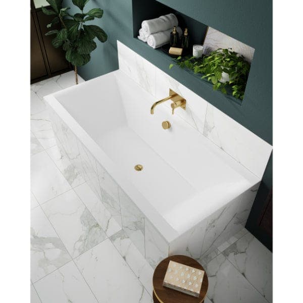 Nuie Double Ended Baths,Nuie,Standard Baths Nuie Asselby Double Ended Bath - White