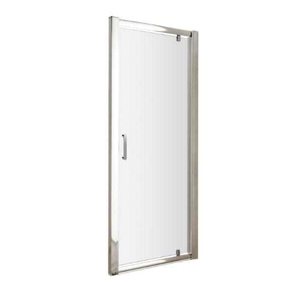 Nuie Pivot Shower Doors,Shower Doors,Nuie 800mm Nuie Pacific Pivot Shower Door With Handle - Chrome