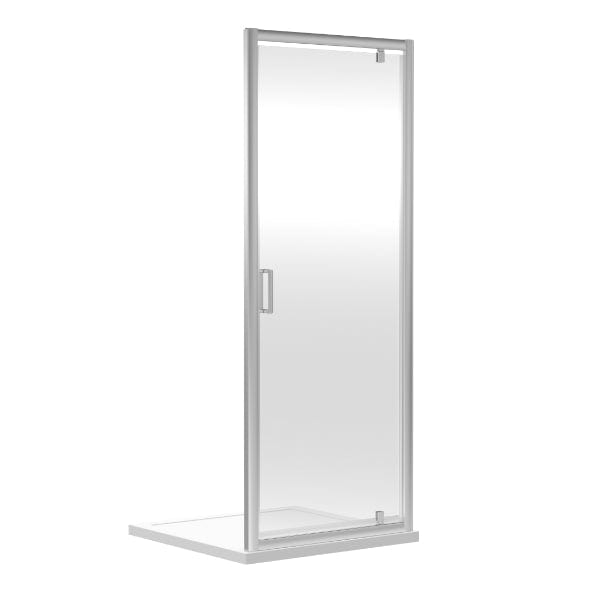 Nuie Pivot Shower Doors,Shower Doors,Nuie 800mm / Chrome Nuie Rene Pivot Shower Door