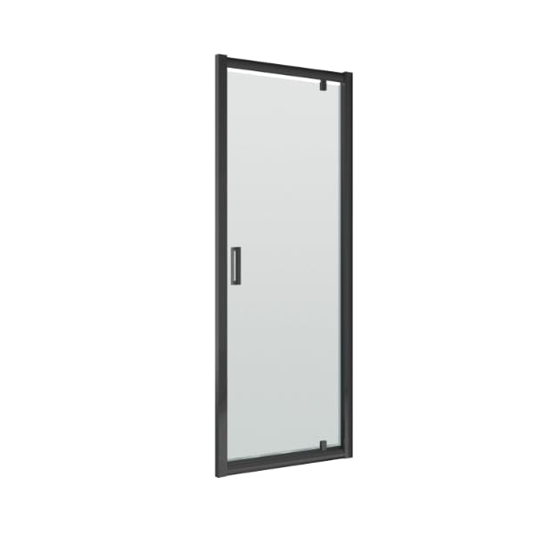 Nuie Pivot Shower Doors,Shower Doors,Nuie 800mm / Matt Black Nuie Rene Pivot Shower Door