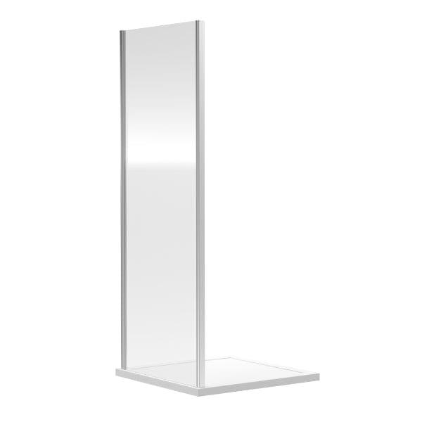 Nuie Side Panels,Nuie 800mm Nuie Rene Side Panel - Chrome